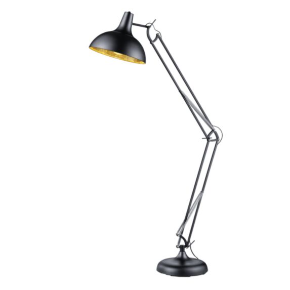 Lampadaire Salvador Noir Mat H.180cm - REALITY