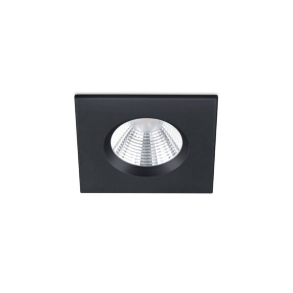 Éclairage Encastré Zagros Noir Mat Métal Inclus 1xSMD 5,5W 1x345Lm 3000K - TRIO
