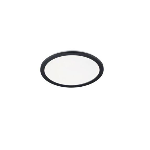 Plafonnier Camilla Noir Mat Plastique Inclus 1xSMD LED 22W 1x2700Lm 3000K - TRIO