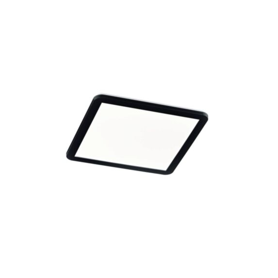 Plafonnier Camilla Noir Mat Plastique Inclus 1xSMD LED 22W 1x2700Lm 3000K - TRIO
