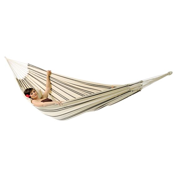 Véritable hamac brésilien BARBADOS CAPPUCINO 230X150 - AMAZONAS