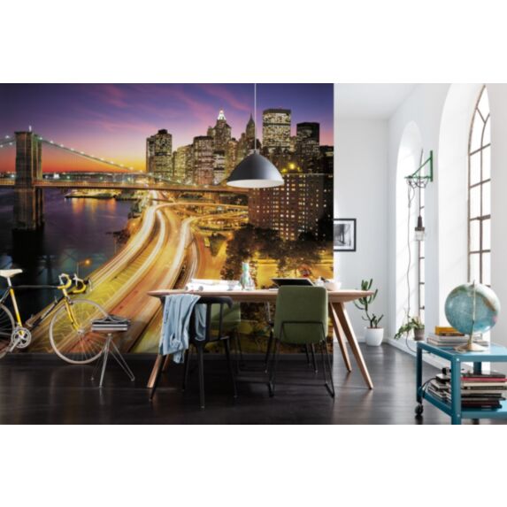 Photo Murale NYC Lights Papier 368x254cm - KOMAR