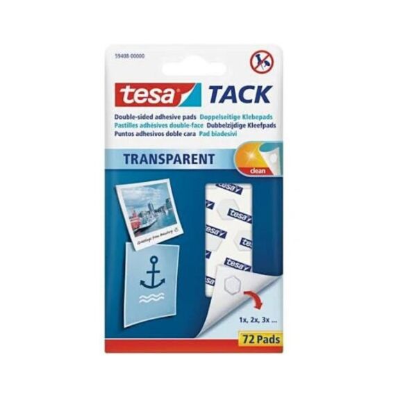 Pastilles Adhésives Tesa Tack® Transparent