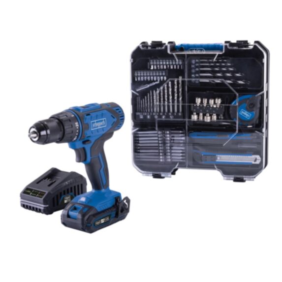 Perceuse sans fil C-DTB74/1-X + 74 acc. + 1x20V - SCHEPPACH