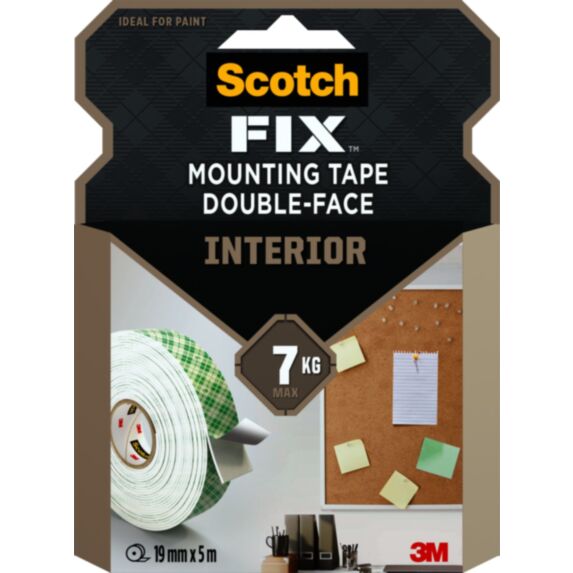 Adhésif moquette double face intérieur 5mx19mm - SCOTCH™