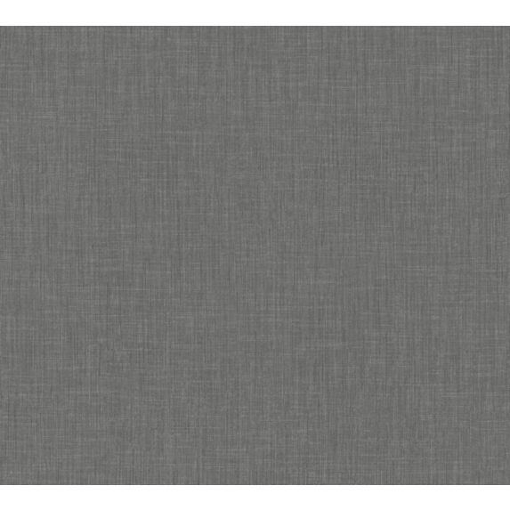 Papier Peint Vinyl Lourd Intissé Amsterdam Uni Toilé Graphite 10,05x0,53m 5,3m² - AS CREATION