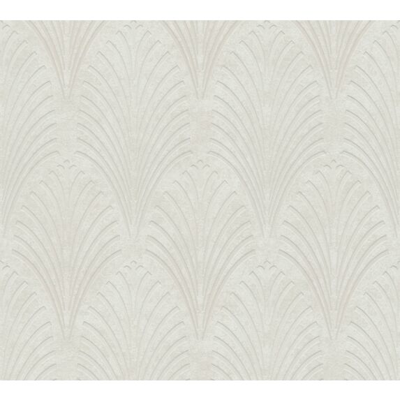 Papier Peint Vinyl Expansé Intissé Majestic Ecru 5,3m² - AS CREATION