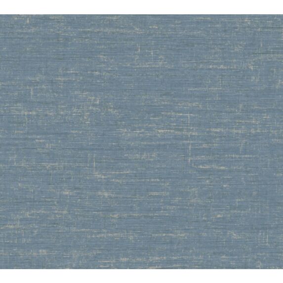 Papier peint vinyl intissé faux uni rayures transversales océan