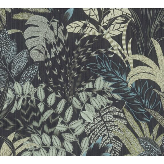 Papier peint vinyl intissé mur végétal maïs vert - AS CREATION