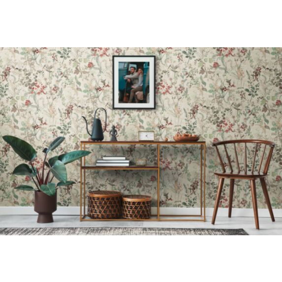 Papier peint vinyle lourd sur intissé Botanic colors 10,05x0,53m - AS CREATION