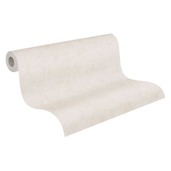 Papier vinyle sur support intissé uni hot spot beige rose - AS CREATION