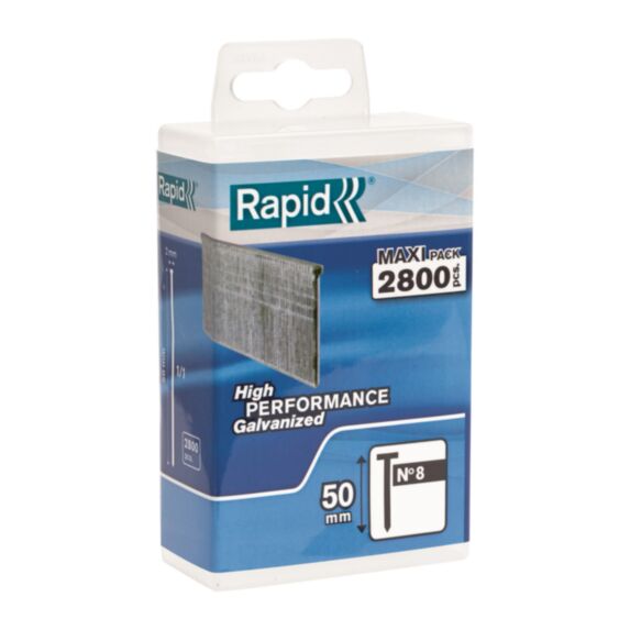 Pointes galvanisées 8/50mm