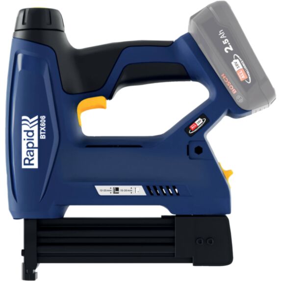 Agrafeuse-cloueuse à batterie 18V Power for All BTX606 - RAPID