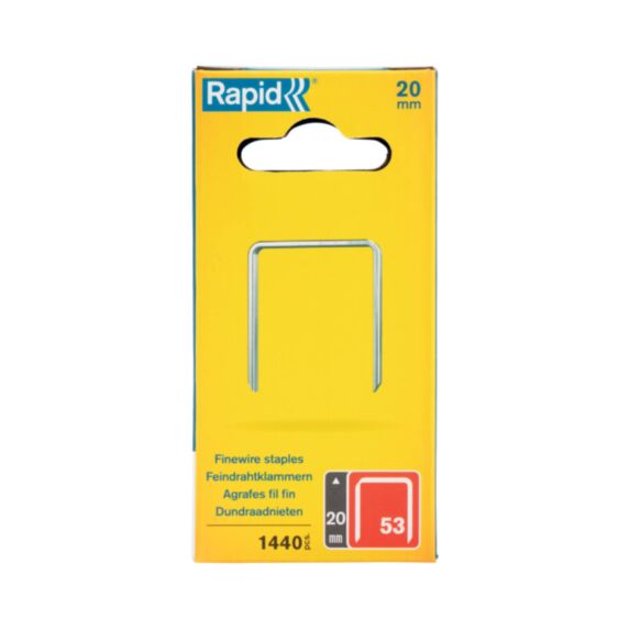 1440 Agrafes fil fin N°53 20mm - RAPID