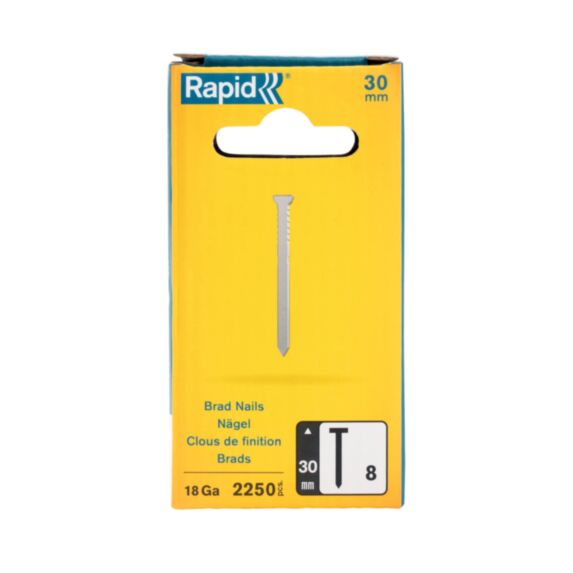 2250 Clous de finition N°8 30mm - RAPID