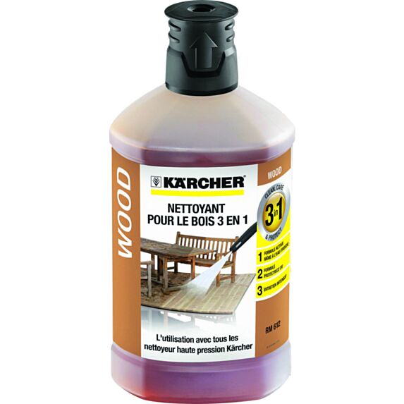 Nettoyant pour surfaces en bois 3 en 1 1L - KARCHER