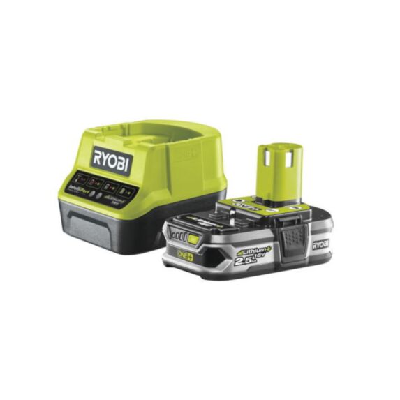 Batterie lithium+ One+ 18V-2,5Ah + Chargeur rapide 2,0A RC18 - RYOBI
