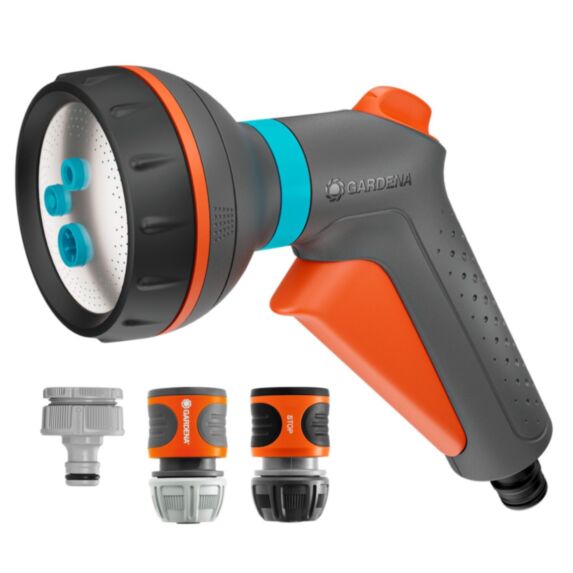 Pistolet d’arrosage multi-applications Classic avec raccords - GARDENA