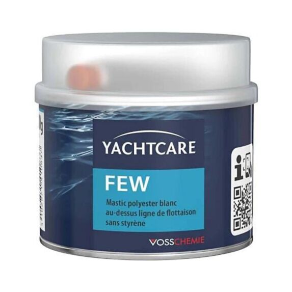 Mastic de finition sur ligne de flotaison blanc 500 g - YATCHCARE