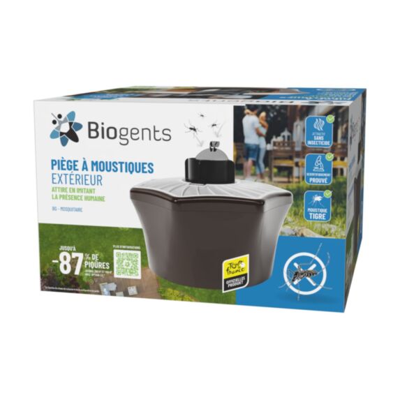 Piège à moustiques extérieur BG-Mosquitaire 4W + sachet d’attractif