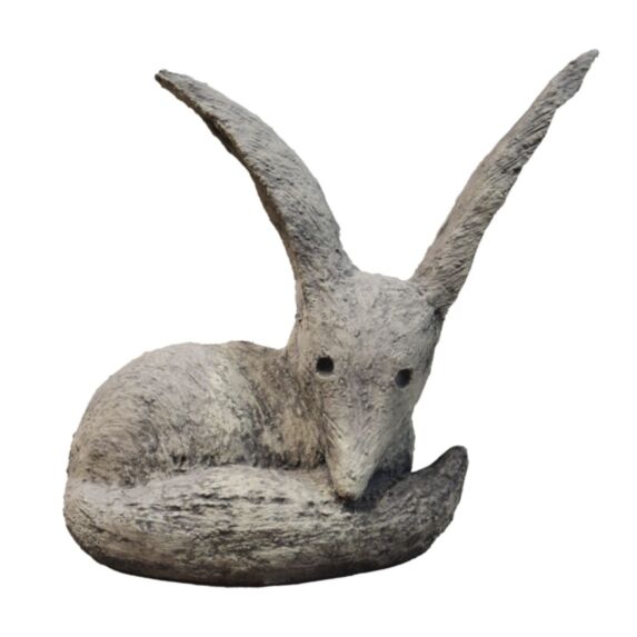 Statue renard béton H.50cm - DECORIALE