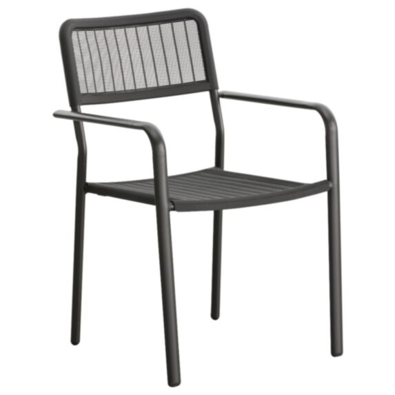 Fauteuil Myrtille 54,4x59,5x81,3cm Gris
