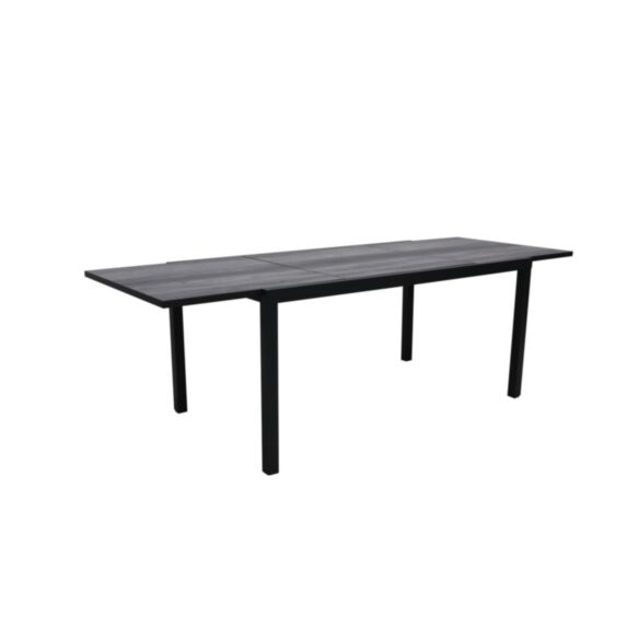 Table de jardin extensible Valentine Alu 6-8 personnes Anthracite