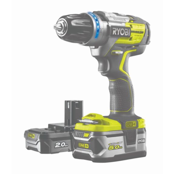 Perceuse à percussion R18PDBL-252S ONE+ 18V 5Ah + 2Ah - RYOBI