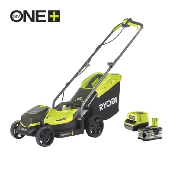 Tondeuse sans fil RLM18X33B50 33cm 18V - RYOBI