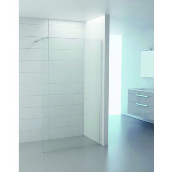 Paroi de douche fixe intemporelle 90cm chromé - INTEMPORELLE