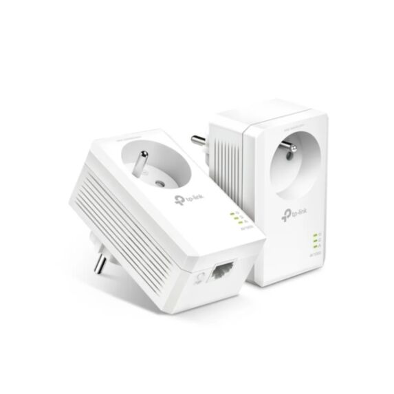 Kit CPL AV1000 Gigabit avec prise gigogne - TP LINK