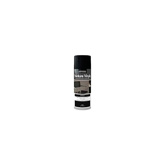 Peinture bombe aérosol Intérieur 400 ml Vinyle Noir - RUST-OLEUM