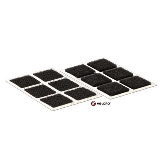 24 pastilles adhésives carrées - CHAPUIS