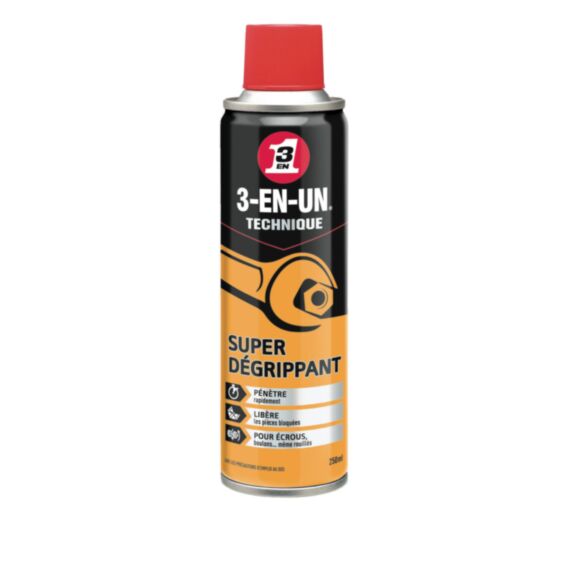 Technique super dégrippant - 250ml - 3-EN-UN