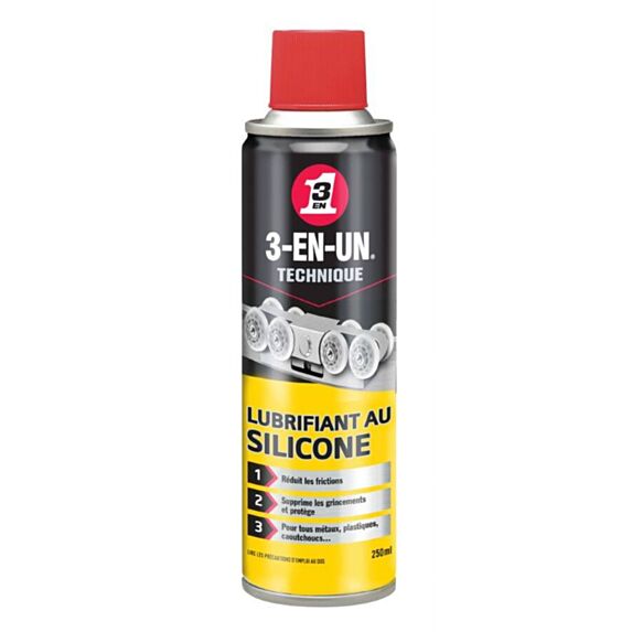 Technique lubrifiant au silicone 250ml - 3-EN-UN
