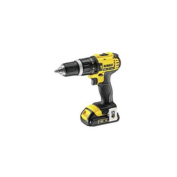 Perceuse visseuse percussion compact  XR 18V 1.5Ah Li-Ion - DEWALT