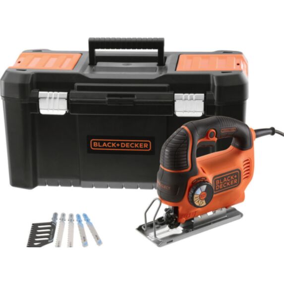 Scie sauteuse Autoselect® BLACK+DECKER KS901SEK5 A-QS 620W