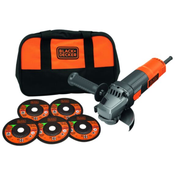 Meuleuse d'angle BEG220SA5-FR 900W Ø 125 mm - BLACK & DECKER