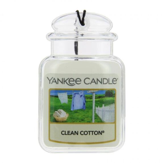 Parfum pour voiture Car Jar Ultimate coton frais - YANKEE CANDLE