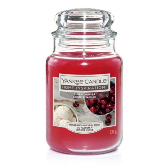Bougie jarre parfumée cerise/vanille - YANKée CANDLE