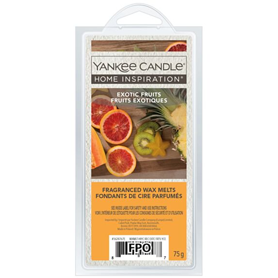 Fondants de cire parfumés fruits exotiques - YANKée CANDLE