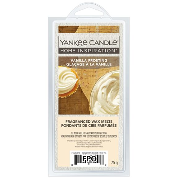 Fondants de cire parfumés glacage a la vanille - YANKée CANDLE