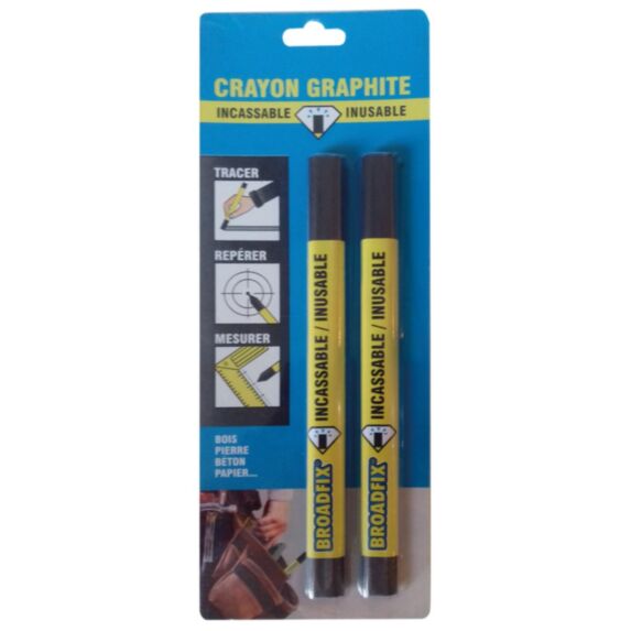 2 crayons de traçage Broadfix