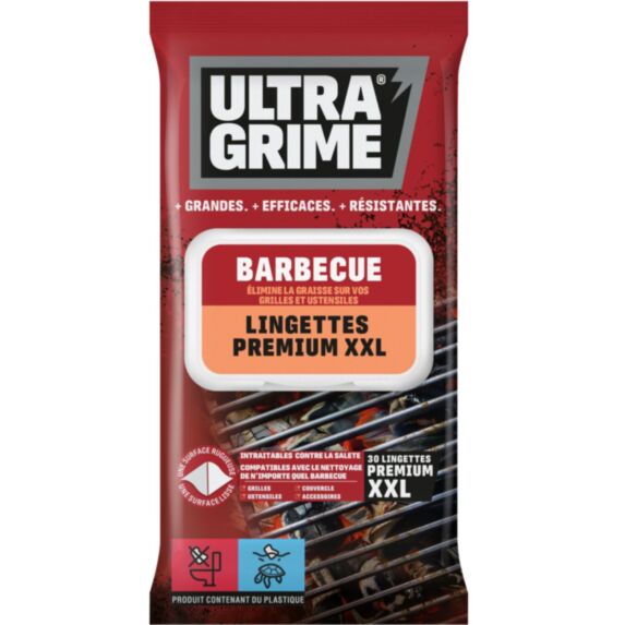 30 Lingettes Barbecue XXL - ULTRA GRIME