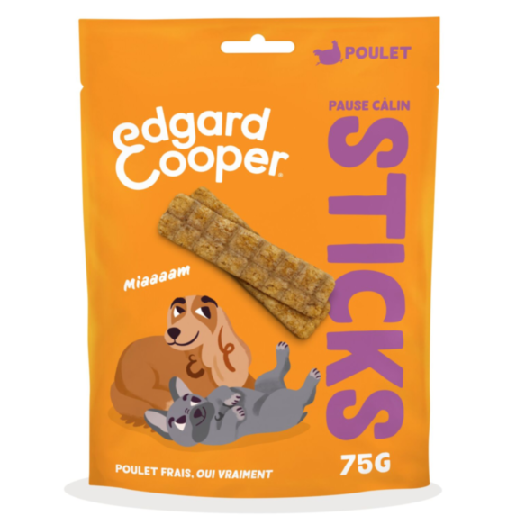 Friandises pour chiens Sticks Pause Câlin Poulet - EDGARD & COOPER