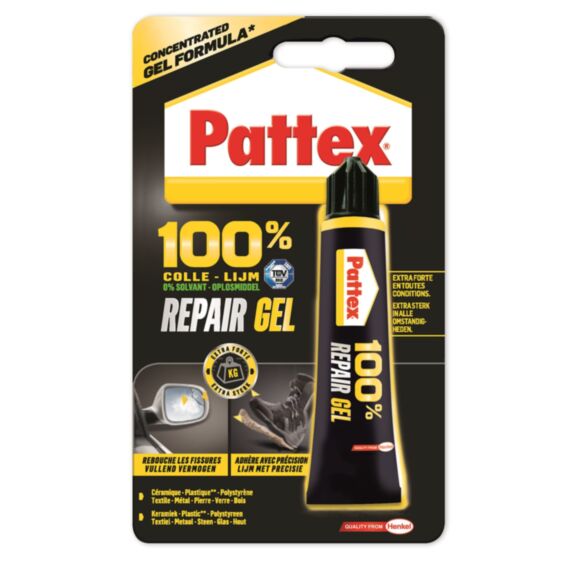 Colle multiusage 100% Repair Gel 20gr - PATTEX