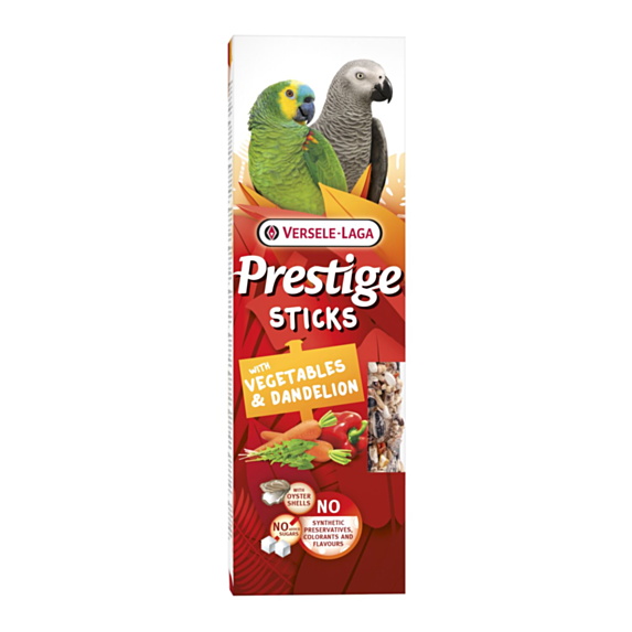 Sticks perroquets légumes & pissenlit 140gr - PRESTIGE