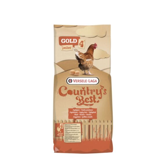 Alimentation poule pondeuse Gold  4 Gallico Pellet 20kg - COUNTRY'S BEST