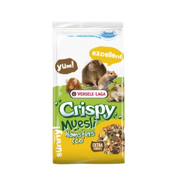 Alimentation rongeurs Muesli Hamsters & Co 1kg - CRISPY