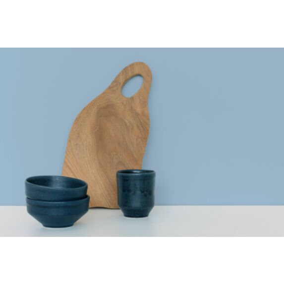 Papier peint vinyle sur intissé Uni Symphonie Bleu 0,53x10,05m